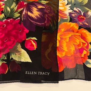 Ellen Tracy silk scarf